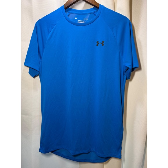 Under Armour Other - Under Armour Mens Tech Tee Blue Short Sleeve Performance T-Shirt Small S